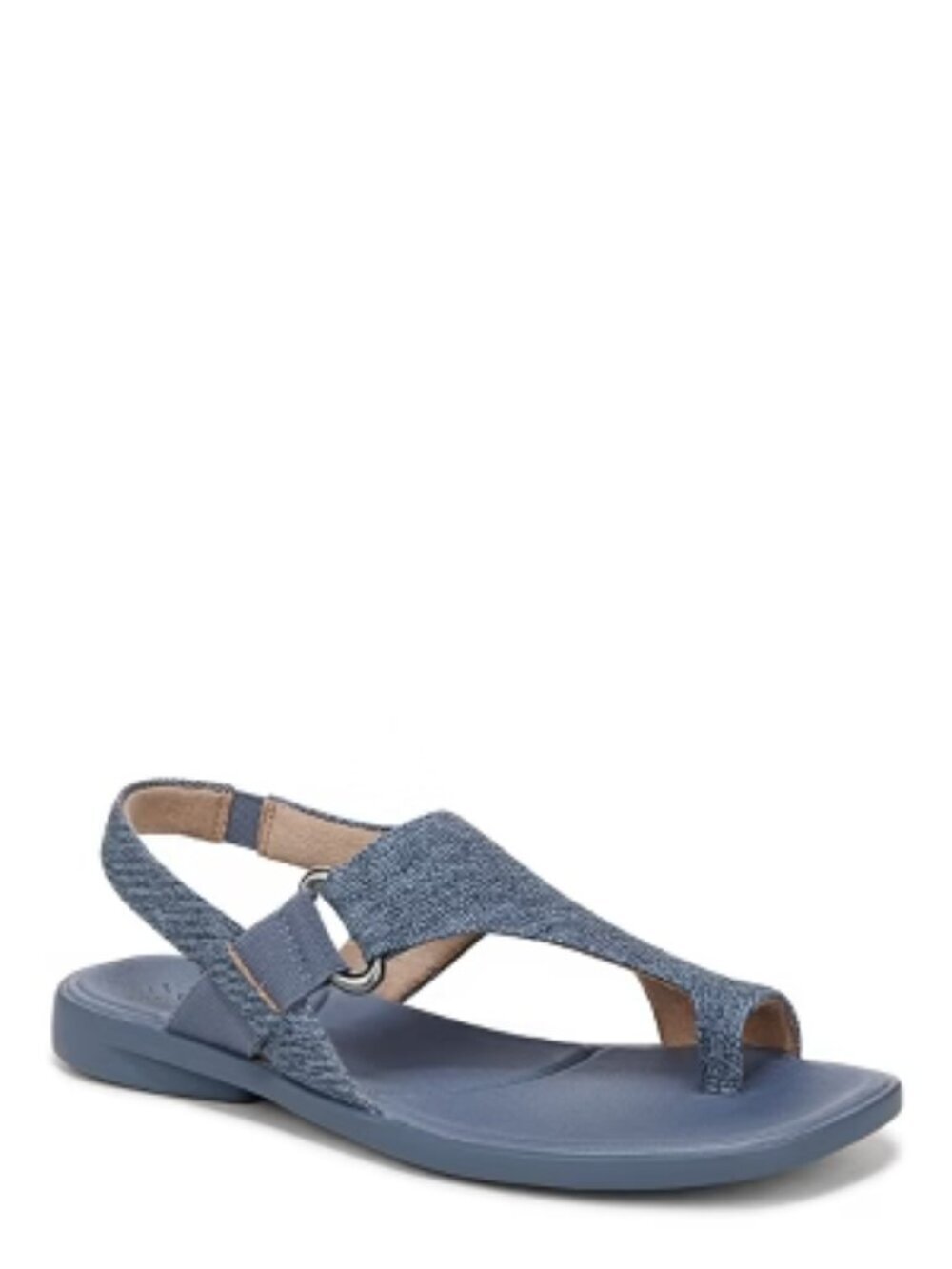 SOUL Naturalizer Freya Flat Denim Sandal. Sz: 6.5